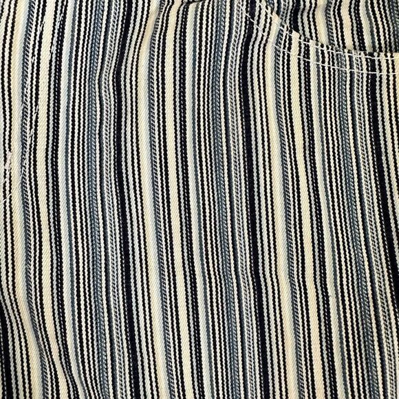 Versus Gianni Versace ~ Striped Blue Shorts ~ size 27 - Picture 3 of 10